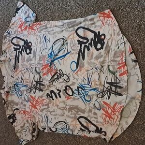 SHEIN Multicolor Graphic Tee